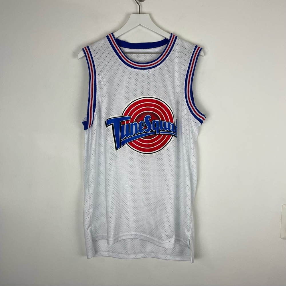 Vintage Space Jam TUNE SQUAD Bugs Basketball Jersey #10 LOLA Size Medium